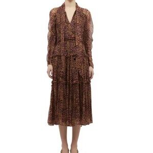 Ulla Johnson Idalia silk dress XL